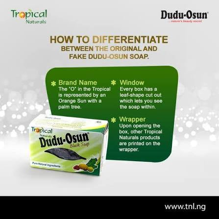 Dudu-Osun Black Soap (150g) - Bee Graffik