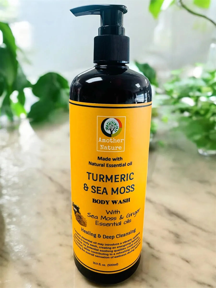 Turmeric & Sea Moss Organic Body Wash