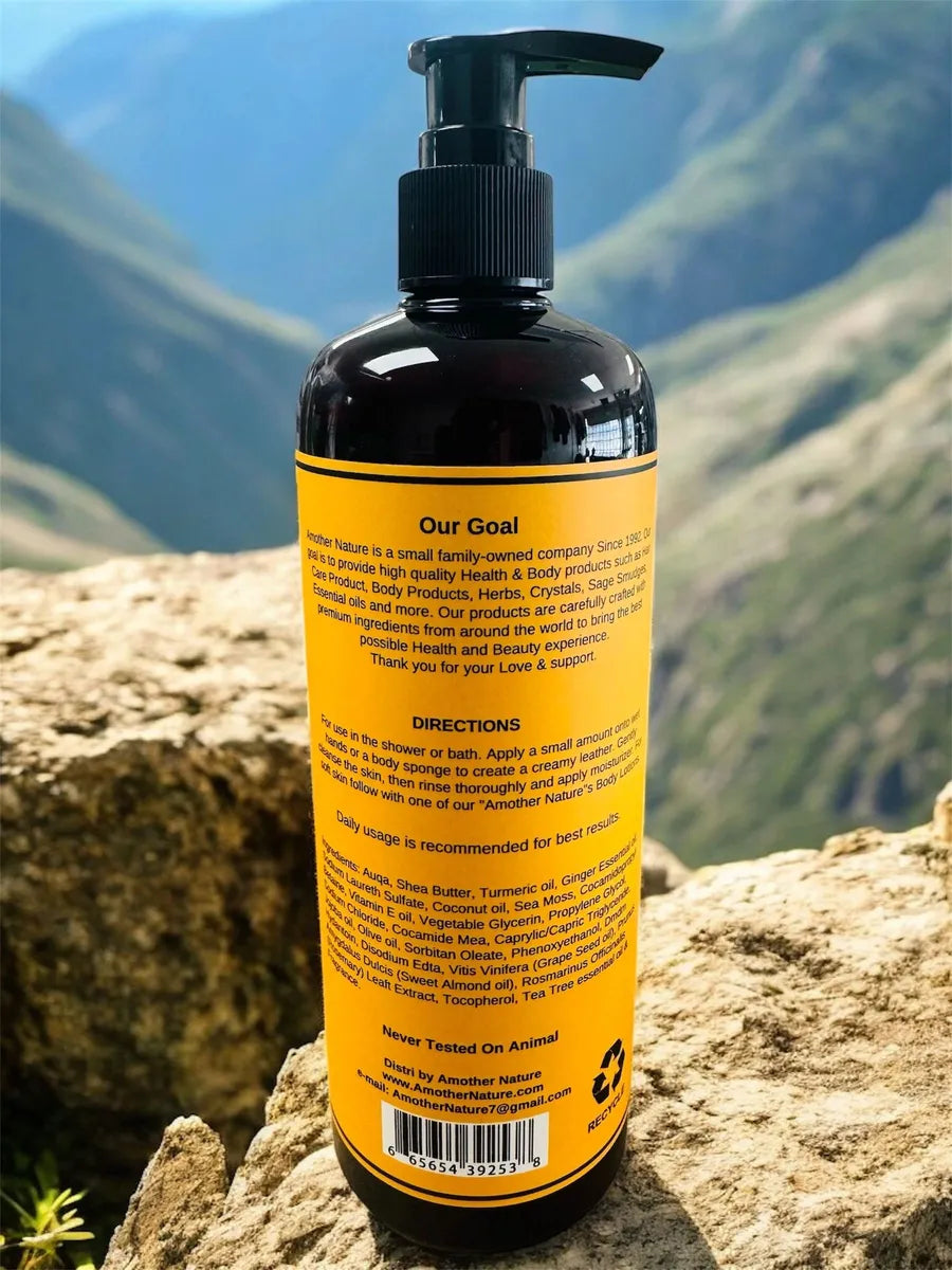 Turmeric & Sea Moss Organic Body Wash