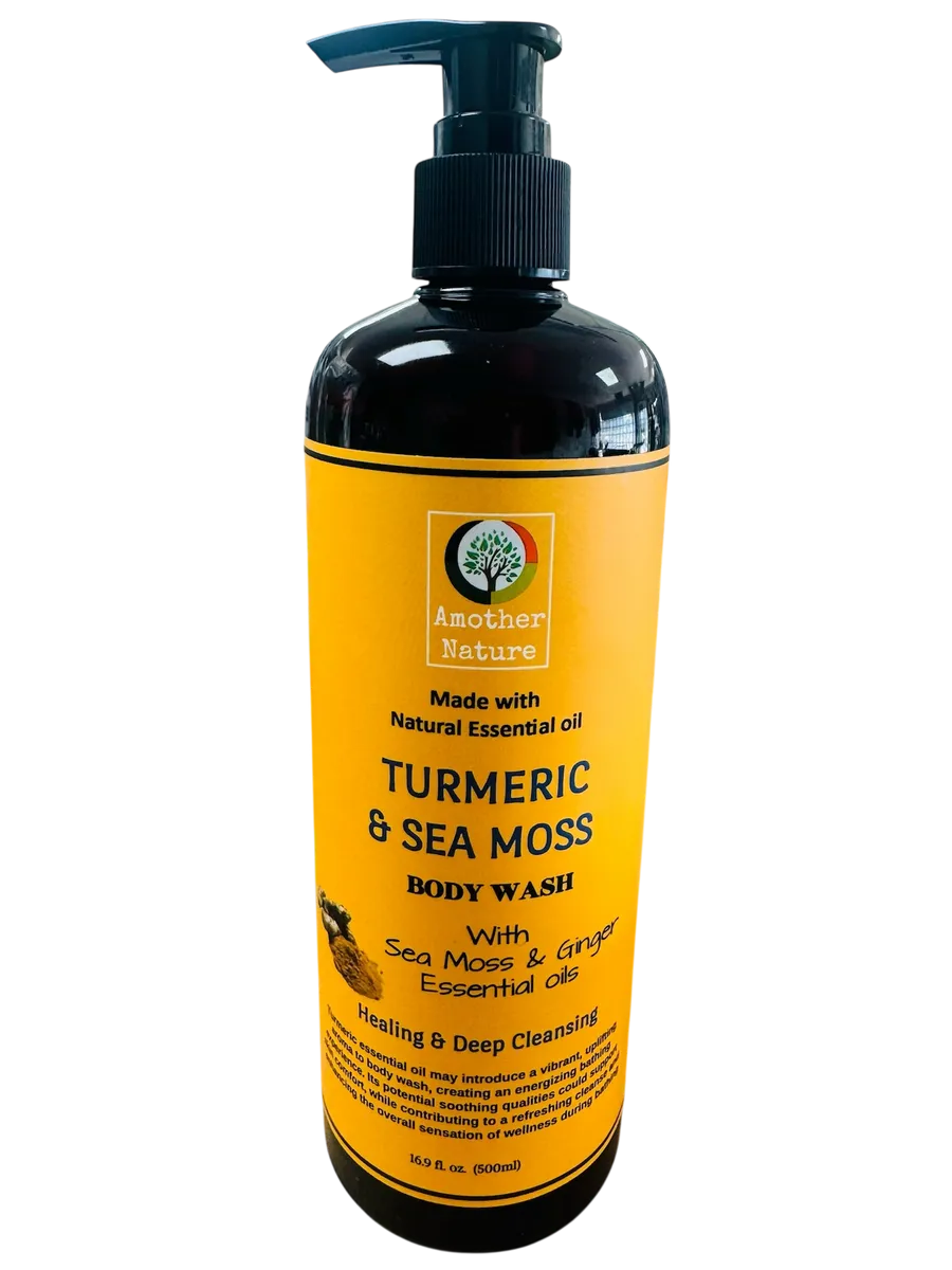 Turmeric & Sea Moss Organic Body Wash
