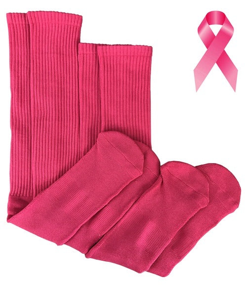 Pink Tube Socks Double Pack - Bee Graffik