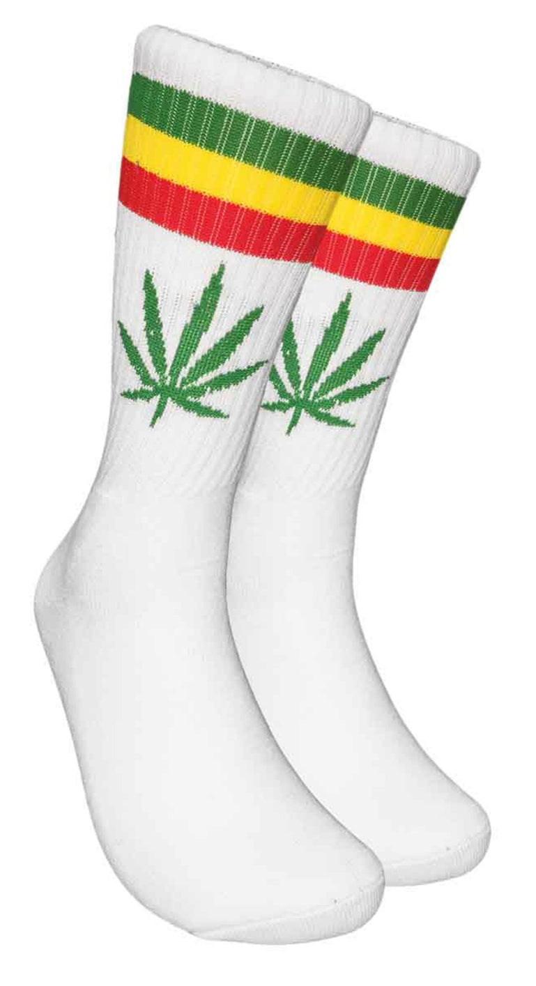 Leaf Socks (Black or White) - Bee Graffik